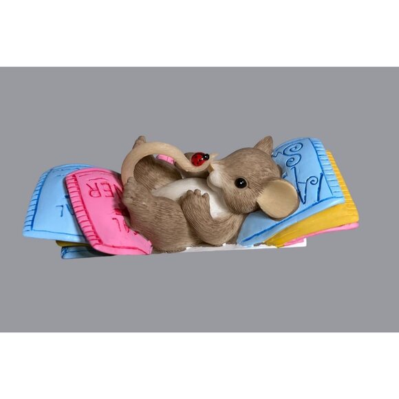 Charming Tails "Theres No Imitation For Your Sweetness" Figurine By Enesco - Picture 7 of 9